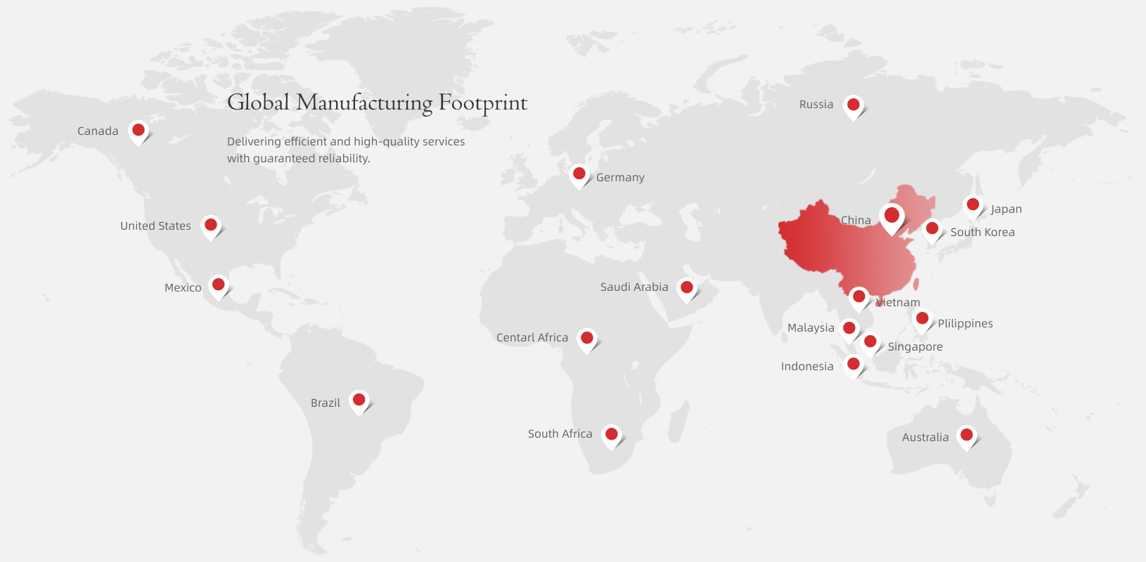 Global Manufacturing Footprint